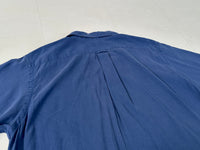 90s Polo Ralph Lauren Cotton&Linen Loop Shirt L Navy