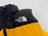 90s The North Face Puffer Nuptse Vest L Yellow