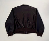 90s Polo Ralph Lauren A-2 Leather Jacket XXL DeepBrown