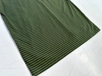 90s POLO GOLF Striped Polo Shirt L Khaki