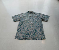 90s Polo RalphLauren Turquoise Paisley Loop Shirt M
