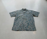 90s Polo RalphLauren Turquoise Paisley Loop Shirt M