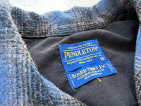 90s Pendleton ShadowPlaid Board Shirt M Black&Blue