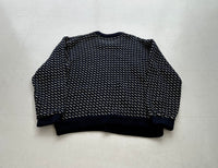 80s L.L.Bean BirdsEye Knit Cardigan XL