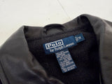 90s Polo Ralph Lauren Leather CarCoat M