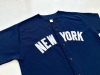 90s NY Yankees Russell Baseball Shirt XL Navy