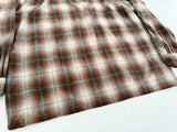 90s Pendleton ShadowPlaid Board Shirt XL Brown