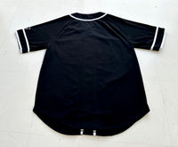 Used Brooklyn NETS Starter BaseBall Shirt M Black