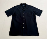 90s Polo Ralph Lauren CALDWELL S/S Shirt M Black