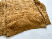 60s Kandahar Mohair Cardigan Goldenbrown