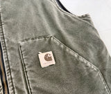 00s Carhartt Duck Vest XL V02MOS
