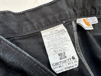 Carhartt Double Knee Pants 40x36 Black N13