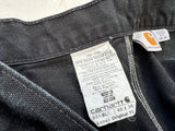 Carhartt Double Knee Pants 40x36 Black N13