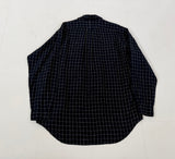 90s Polo Ralph Lauren BLAKE Plaid L/S Shirt L Black