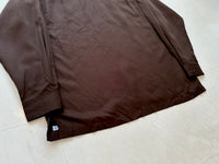 90s Polo Ralph Lauren Rayon Loop Shirt M DeepBrown