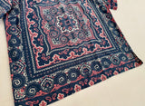 90s Polo Ralph Lauren VINTAGE CAMP Paisley S/S Loop Shirt L