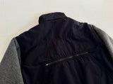 80s Eddie Bauer Fleece Fishing Jacket L Black