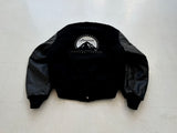 90s Paramount Pictures Varsity Jacket L Black