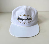 90s Haagen-Dazs Sorbet Slipper SnapBack White