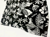 90s Polo Ralph Lauren Black Hawaiian Shirt XXL