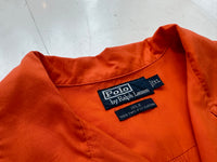 90s Polo Ralph Lauren ISLE Cuba Shirt XL Orange