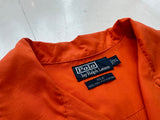 90s Polo Ralph Lauren ISLE Cuba Shirt XL Orange