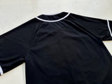 Used Brooklyn NETS Starter BaseBall Shirt M Black