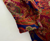 90s Polo Ralph Lauren Velour Paisley L/S Shirt XL