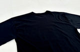 80s Message T-shirt XL Black