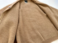 60s TOWNCRAFT Mohair Cardigan M Camel