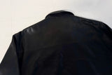 90s Polo Ralph Lauren Leather SwingTop Jacket XL Black