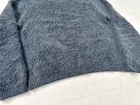 60s The Shaq Line Mohair Sweater L Navy