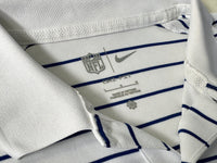 Used NIKE DRI-FIT Border Polo Shirt L White