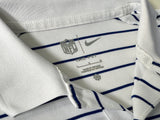 Used NIKE DRI-FIT Border Polo Shirt L White