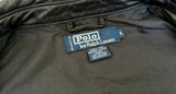 90s Polo Ralph Lauren Leather SwingTop Jacket L Black