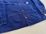 90s Carhartt ChoreCoat XL CB102 NavyBlue