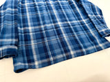 90s Pendleton Plaid Board Shirt XL Blue