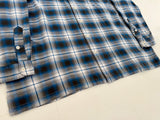 POLO SPORT Shadow Plaid Loop Shirt XXL Blue