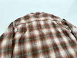 90s Pendleton ShadowPlaid Board Shirt XL Brown