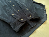 90s Polo RalphLauren MARLOWE Corduroy L/S Shirt L DeepNavy