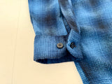 90s Pendleton Shadow Plaid Board Shirt L Blue