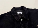 90s CalvinKlein Jeans Denim Jacket L Black
