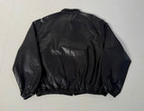 90s Polo Ralph Lauren Leather SwingTop Jacket XL Black