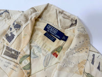 90s Polo Ralph Lauren VINTAGE CAMP Hemingway Loop Shirt L