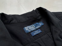 90s Polo RalphLauren JAVA Cuba Shirt L Black