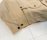 80s Polo Ralph Lauren Duck Fishing Jacket L Brown