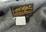 90s Eddie Bauer Fleece&Nylon Fishing Jacket L Black