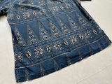 90s Polo Ralph Lauren CLAYTON Triangle Paisley Loop Shirt M