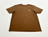 Used Carhartt Pocket T-shirt L Brown