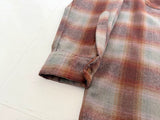 90s Pendleton Shadow Plaid Board Shirt L Brick